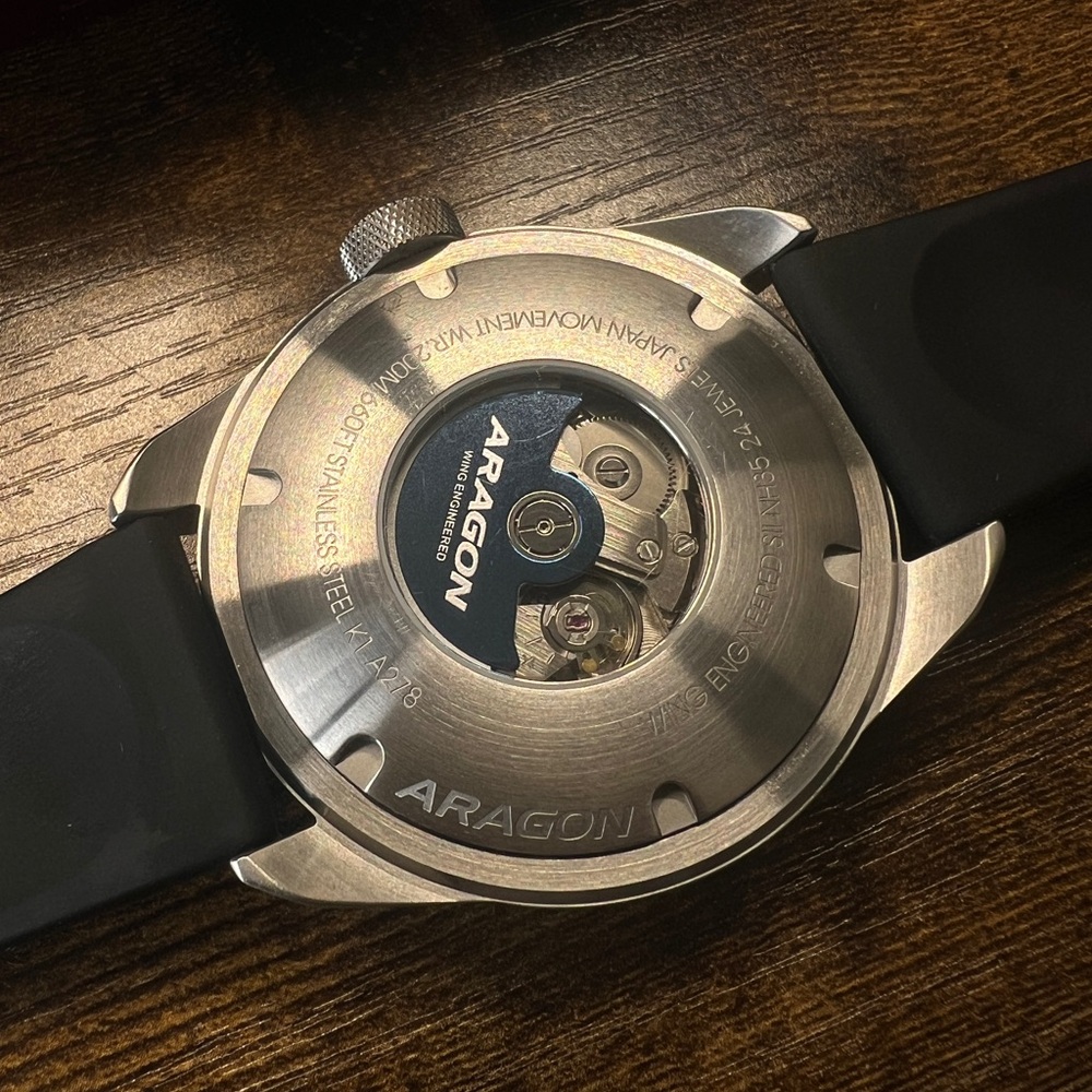 ARAGON Divemaster Evo Men’s Dive Watch | Mechanical | 200M WR | Sapphire - Picture 4 of 6